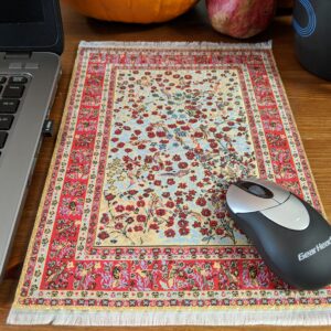 Turkish carpet design mouse pad.