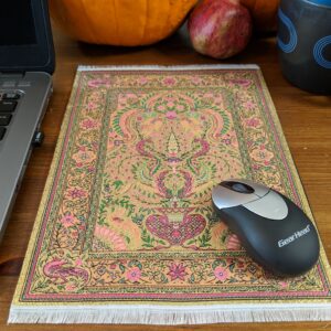 Turkish carpet design mouse pad.