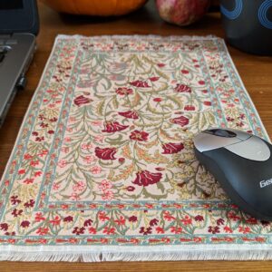 Turkish carpet design mouse pad.