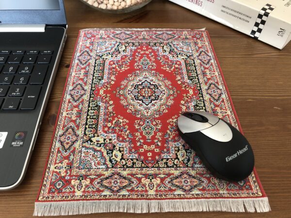 Rug design mouse pad.