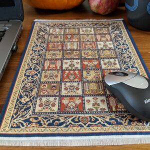 Turkish carpet design mouse pad.