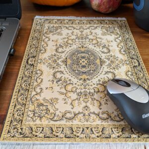 Turkish carpet design mouse pad.