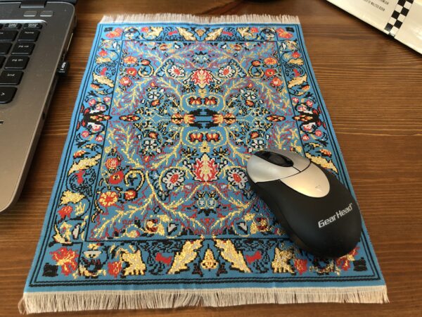 Rug design mouse pad