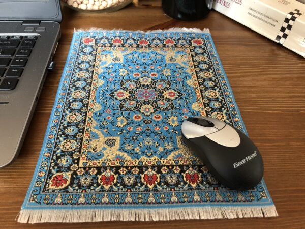 Carpet design mouse pad