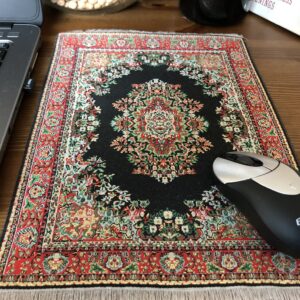 Carpet design mouse pad