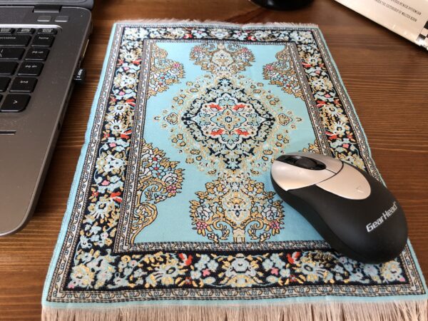 Rug design mouse pad